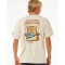 RIP CURL T-SHIRT PRO BELLS BEACH 2024 LINE UP VINTAGE WHITE