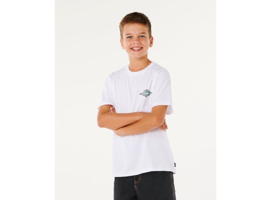 RIP CURL T-SHIRT RAGAZZO HAZEY DAYS WHITE