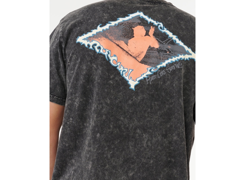 RIP CURL T-SHIRT RAW ENERGY THRASH ICED LAVENDER