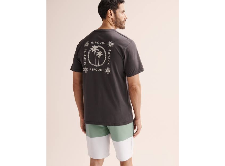 RIP CURL T-SHIRT RAW ENERGY THRASH ICED LAVENDER