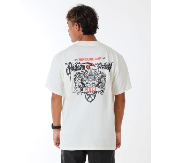 RIP CURL T-SHIRT RAW ENERGY THRASH ICED LAVENDER