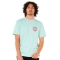 RIP CURL T-SHIRT SHRED TIL TEE LIGHT AQUA