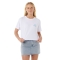 RIP CURL T-SHIRT SUNRISE CROP WHITE