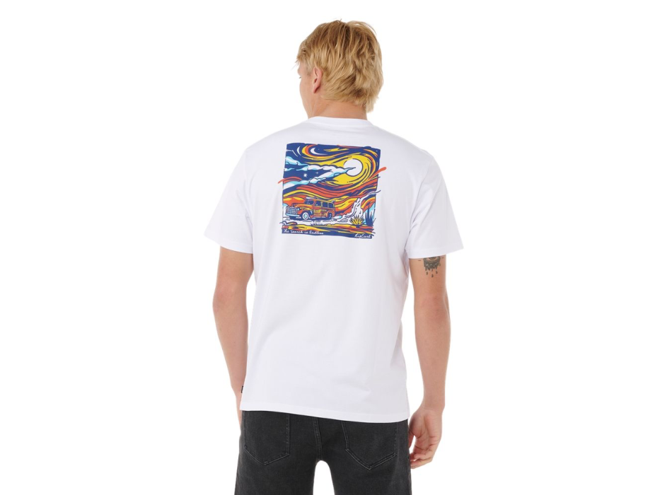 RIP CURL T-SHIRT SURF TRIP WHITE