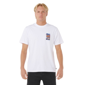RIP CURL T-SHIRT SURF TRIP WHITE