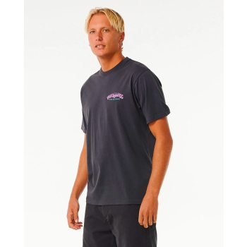 RIP CURL T-SHIRT THE SPHINX WASHED BLACK