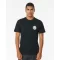 RIP CURL T-SHIRT WETSUIT ICON WASHED BLACK