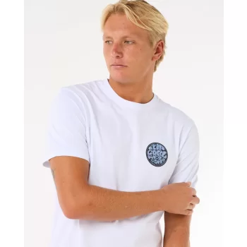 RIP CURL T-SHIRT WETTIE PASSAGE ICON WHITE