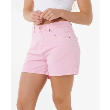 RIP CURL TABBY DENIM SHORT PANTALONCINI DA DONNA PINK