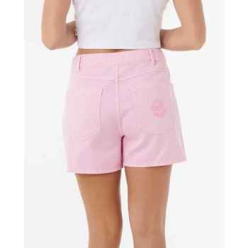 RIP CURL TABBY DENIM SHORT PANTALONCINI DA DONNA PINK