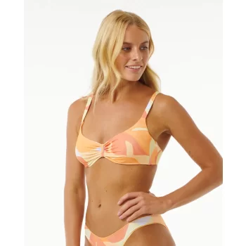 RIP CURL TOP BIKINI HIGH TIDE BRIGHT RED