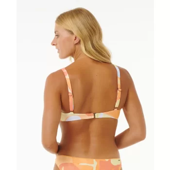 RIP CURL TOP BIKINI HIGH TIDE BRIGHT RED