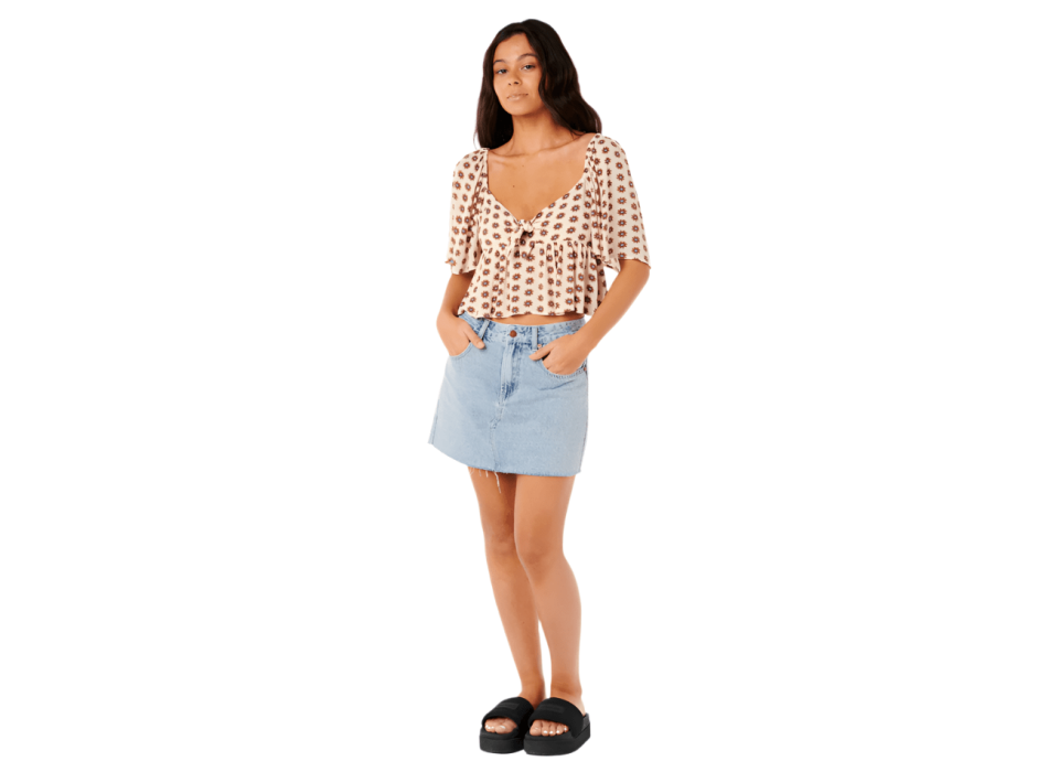 RIP CURL TOP IN MAGLIA BLOCK PARTY