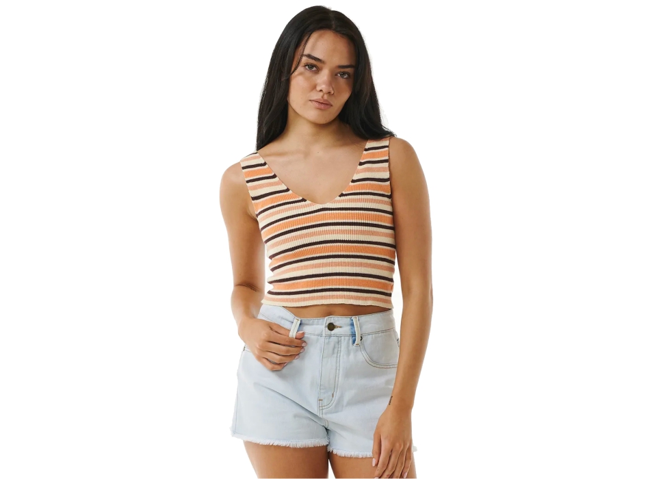RIP CURL TOP IN MAGLIA BLOCK PARTY