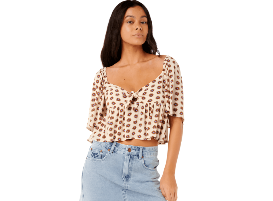 RIP CURL TOP IN MAGLIA BLOCK PARTY