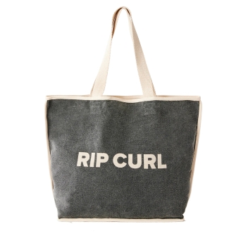 RIP CURL TOTE BAG IN TELA DI COTONE CLASSIC SURF BLACK