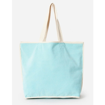 RIP CURL TOTE BAG IN TELA DI COTONE CLASSIC SURF SKY BLUE