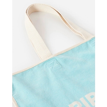 RIP CURL TOTE BAG IN TELA DI COTONE CLASSIC SURF SKY BLUE