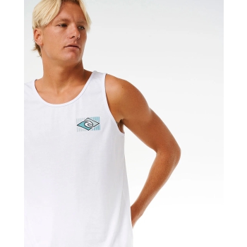 RIP CURL TRADITIONS CANOTTA WASHED WHITE