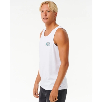 RIP CURL TRADITIONS CANOTTA WASHED WHITE