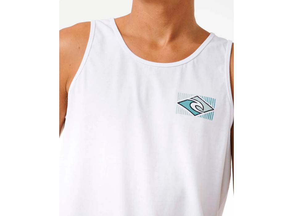 RIP CURL TRADITIONS CANOTTA WASHED WHITE