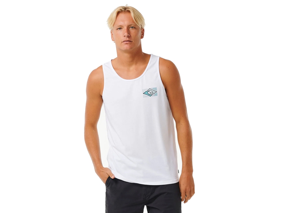 RIP CURL TRADITIONS CANOTTA WASHED WHITE