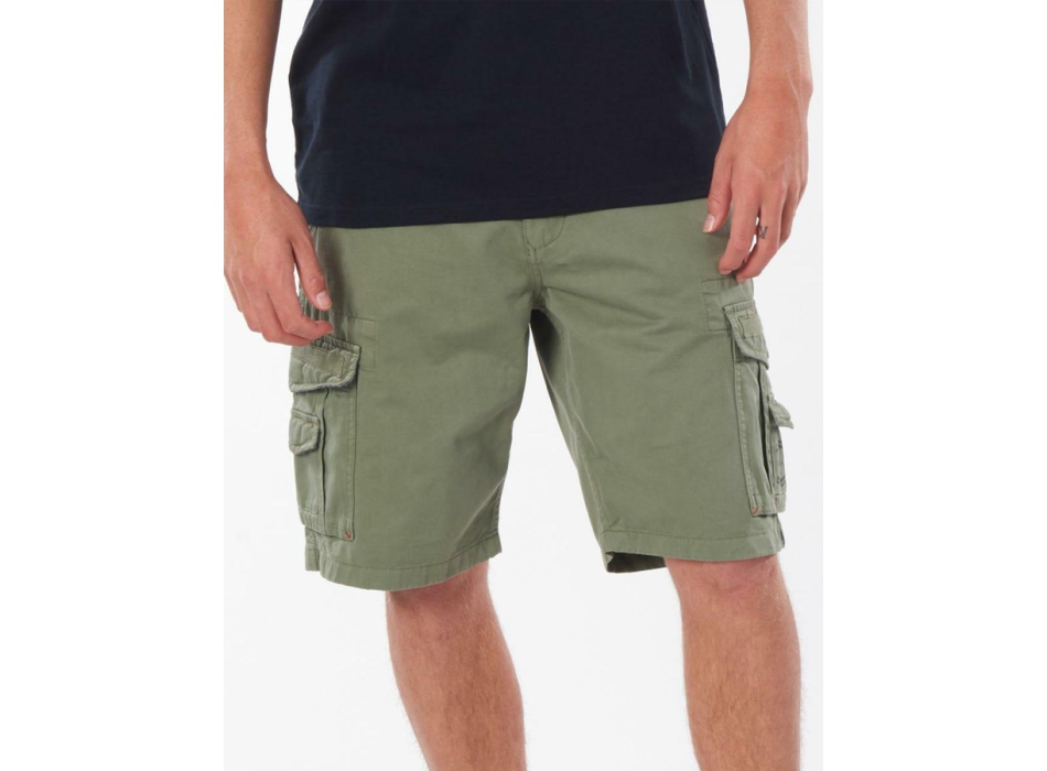 RIP CURL TRAIL CARGO WALKSHORTS 21" MID GREEN