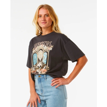 RIP CURL TROPIACL TOUR HERITAGE T-SHIRT DONNA