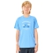 RIP CURL TUCKITO T-SHIRT RAGAZZO ELECTRIC BLUE