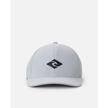 RIP CURL VAPORCOOL DIAMOND FLEXFIT CAPPELLO LIGHT GREY