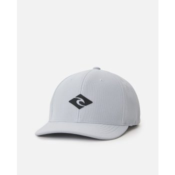 RIP CURL VAPORCOOL DIAMOND FLEXFIT CAPPELLO LIGHT GREY