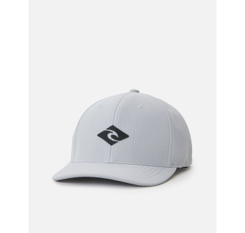 RIP CURL VAPORCOOL DIAMOND FLEXFIT CAPPELLO LIGHT GREY
