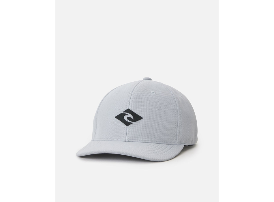 RIP CURL VAPORCOOL DIAMOND FLEXFIT CAPPELLO LIGHT GREY