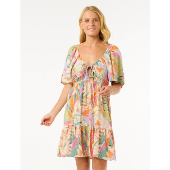 RIP CURL VESTITO CALA VADELLA MINI DRESS DONNA MULTI