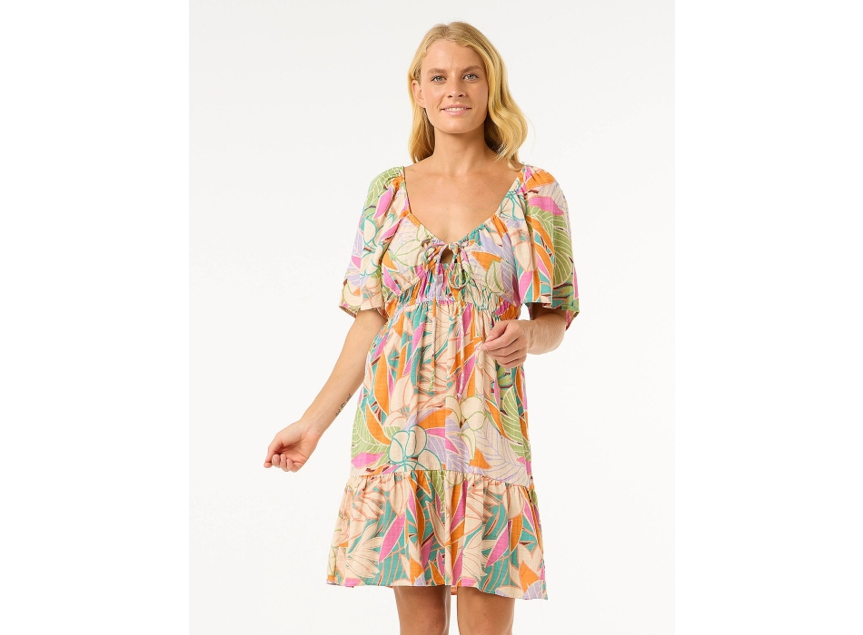 RIP CURL VESTITO CALA VADELLA MINI DRESS DONNA MULTI