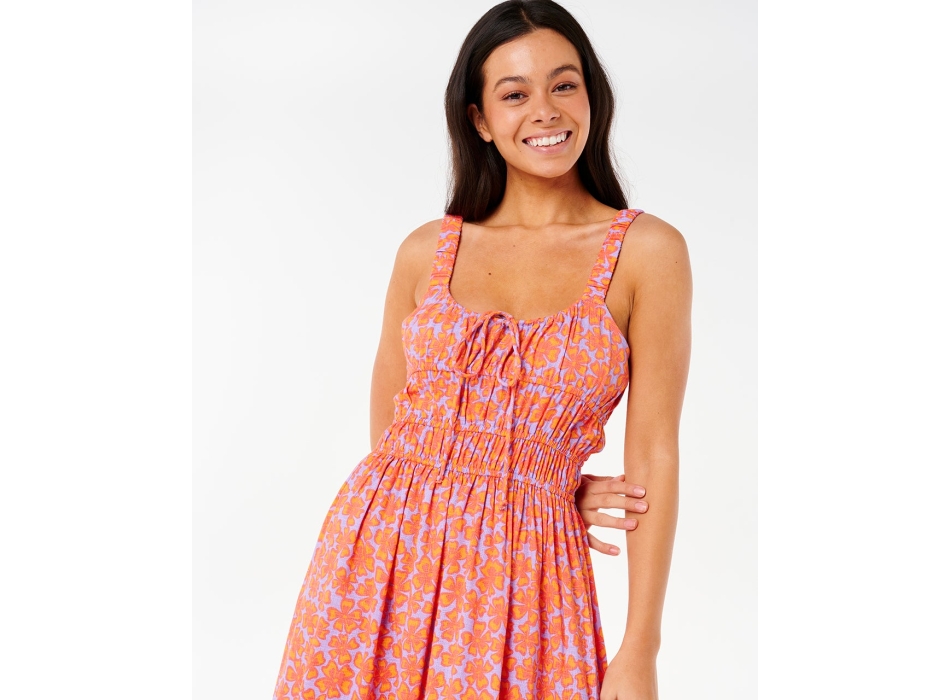 RIP CURL VESTITO NEON ISLES MAXI DRESS PINK