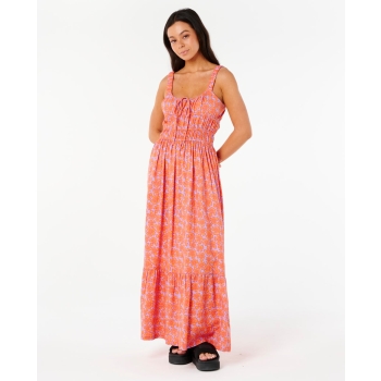 RIP CURL VESTITO NEON ISLES MAXI DRESS PINK
