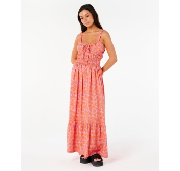 RIP CURL VESTITO NEON ISLES MAXI DRESS PINK