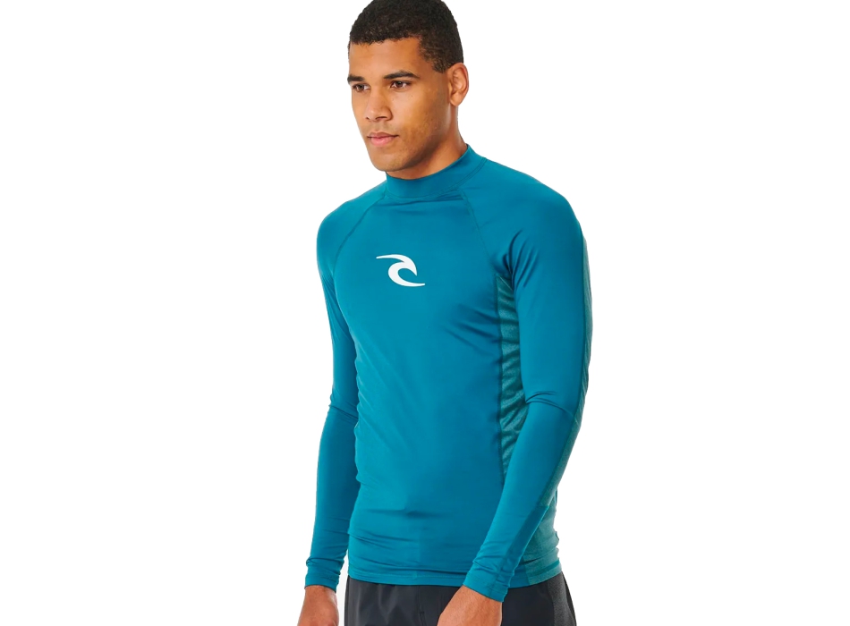 RIP CURL WAVES LYCRA MANICHE LUNGHE DEEP OCEAN