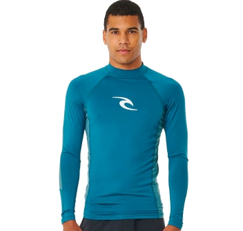 RIP CURL WAVES LYCRA MANICHE LUNGHE DEEP OCEAN