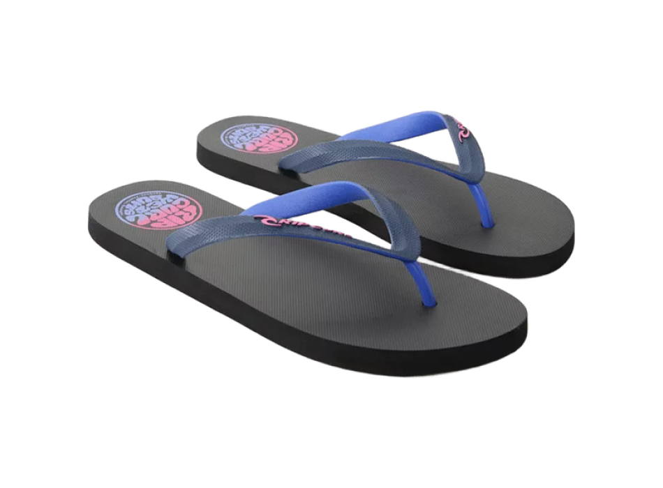 RIP CURL WETTY FADE BLOOM OPEN TOE INFRADITO NAVY