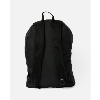 RIP CURL ZAINO PACKABLE BACKPACK 17L BLACK