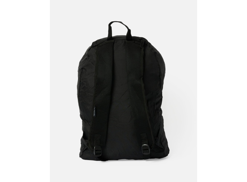 RIP CURL ZAINO PACKABLE BACKPACK 17L BLACK