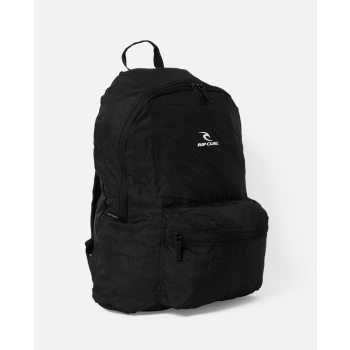 RIP CURL ZAINO PACKABLE BACKPACK 17L BLACK