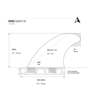 ROAM 3.52" SIDEBITE ATTACCO FUTURES BLACK