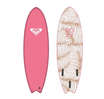 ROXY 6’0" SOFTBOARD BAT FISH TROPICAL PINK 22