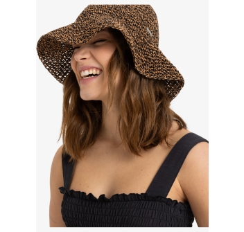 ROXY FOOLISH SHOREBIRD CAPPELLO IN PAGLIA ANTHRACITE