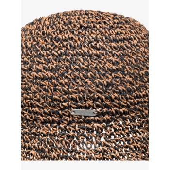 ROXY FOOLISH SHOREBIRD CAPPELLO IN PAGLIA ANTHRACITE