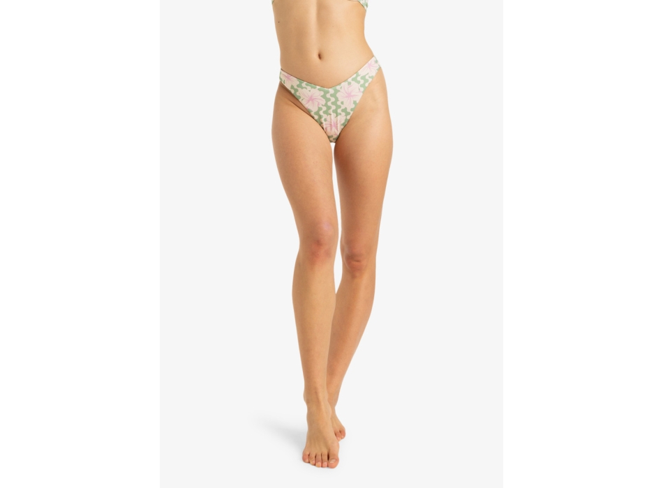 ROXY HIBISCUS DAZE SLIP BIKINI CHEEKY