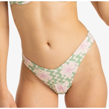 ROXY HIBISCUS DAZE SLIP BIKINI CHEEKY